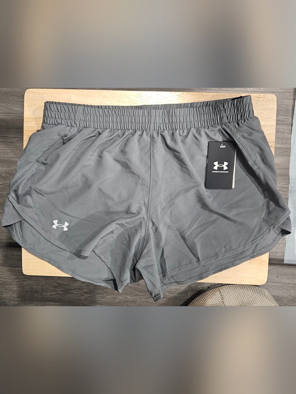 Under Armour Women's Fly By 3" Performance Running Shorts Hidden Pocket